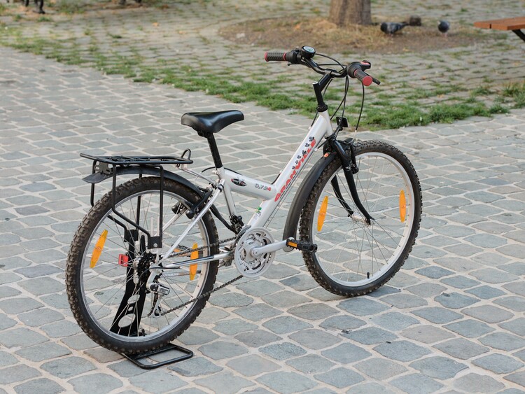 Vélo gris Granville